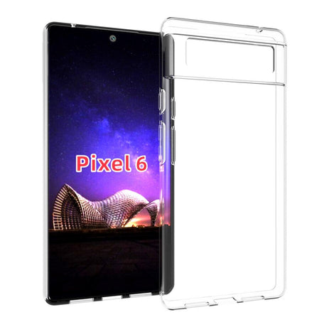 Google Pixel 6 Fleksibelt Plast Cover - Gennemsigtig