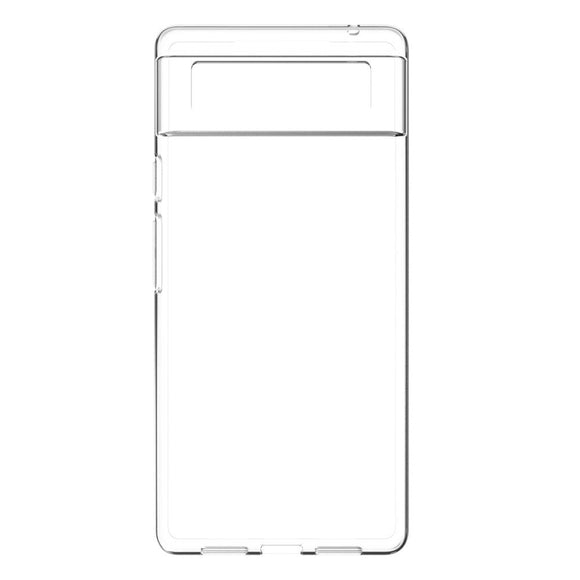 Google Pixel 6 Fleksibelt Plast Cover - Gennemsigtig