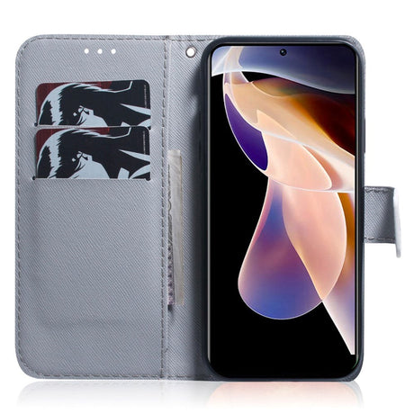 Google Pixel 6 Pro Læder Cover m. Pung & Print - Løve