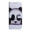 Google Pixel 6 Pro Læder Cover m. Pung & Print - Panda