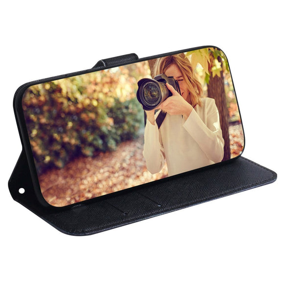 Google Pixel 6 Pro Læder Cover m. Pung & Print - Panda