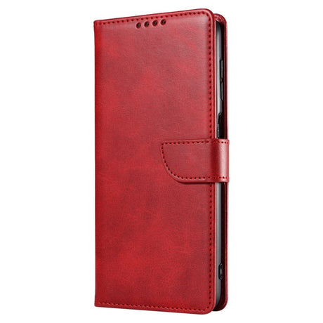 Google Pixel 6 Pro Kunstlæder Cover m. Pung - Rød