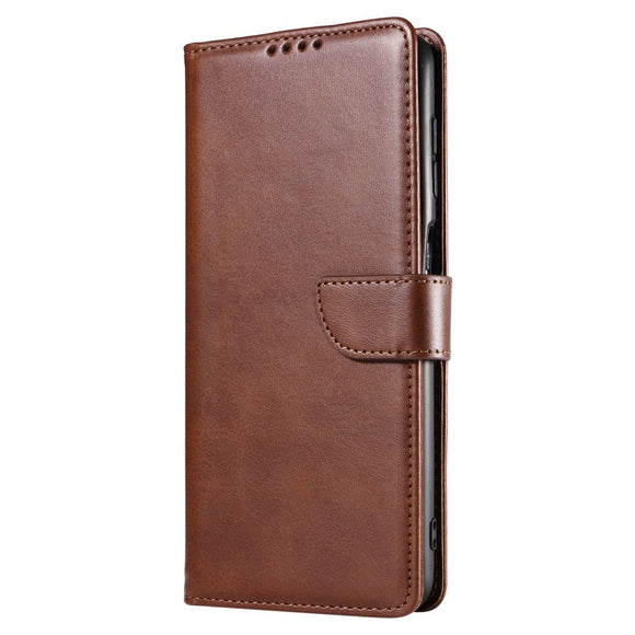 Google Pixel 6 Pro Kunstlæder Cover m. Pung - Brun