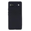 Google Pixel 6a Liquid Silikone Cover m. Strop - Sort