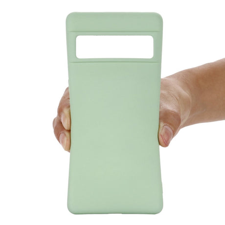 Google Pixel 7 Liquid Silikone Cover m. Strop - Grøn