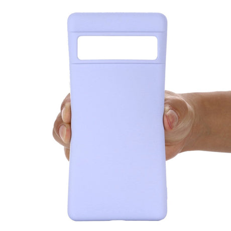 Google Pixel 7 Liquid Silikone Cover m. Strop - Lilla