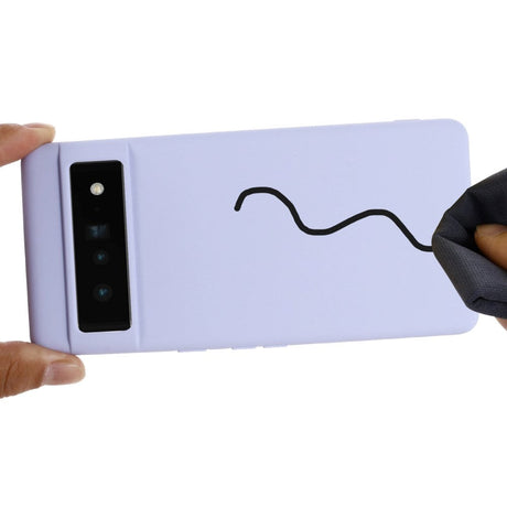 Google Pixel 7 Liquid Silikone Cover m. Strop - Lilla