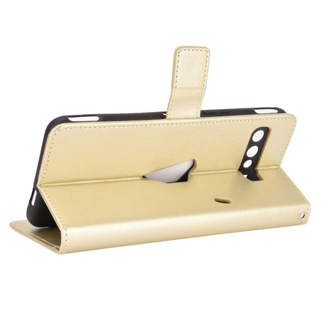 Asus ROG Phone 3 (ZS661KS) Neutralt Læder Cover m. Pung Guld