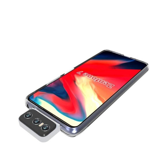 Asus Zenfone 7 ZS670KS / 7 Pro ZS671KS Fleksibelt Plast Cover - Gennemsigtig