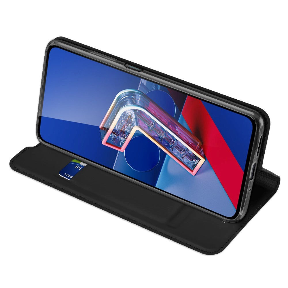 Asus Zenfone 7 ZS670KS / 7 Pro ZS671KS DUX DUCIS Skin Pro Series Læder Cover m. Pung - Sort