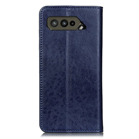 Asus ROG Phone 5 Læder Cover m. Pung - Blå