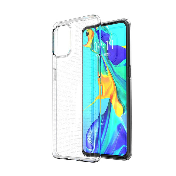 OPPO Find X3 Pro Fleksibelt Plastik Cover - Gennemsigtig