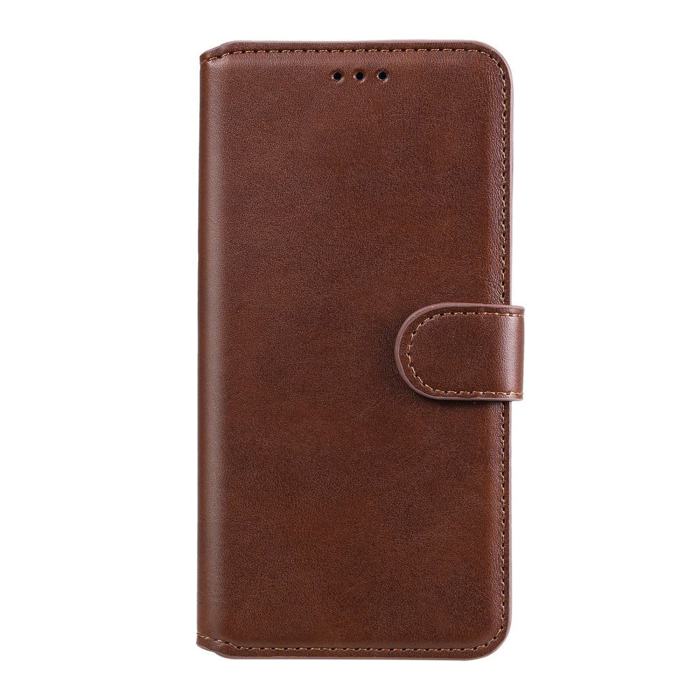 OPPO Find X3 Pro Læder Cover m. Pung & Magnetisk Luk - Brun