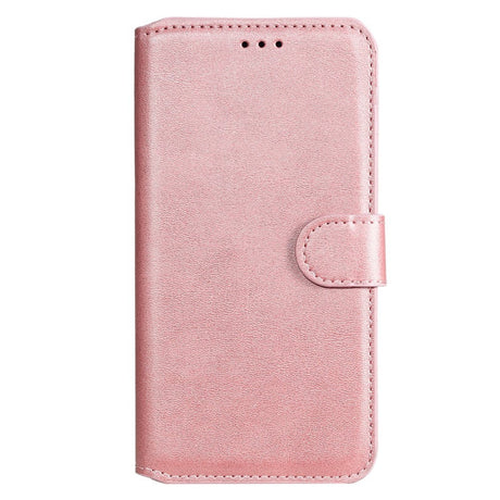 OPPO Reno6 Pro Læder Cover m. Pung & Magnetisk Luk - Rose Gold