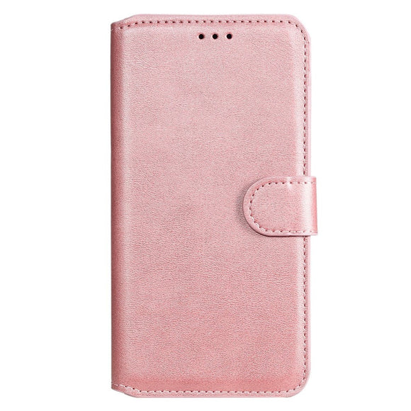 OPPO Reno6 Pro Læder Cover m. Pung & Magnetisk Luk - Rose Gold