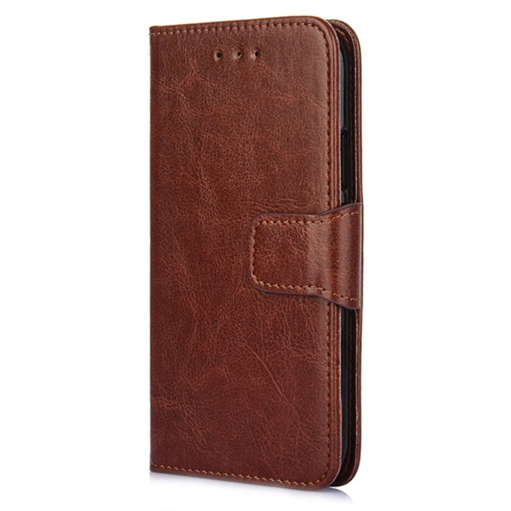 OPPO Find X5 Lite Læder Cover m. Pung & Magnetisk Luk - Brun