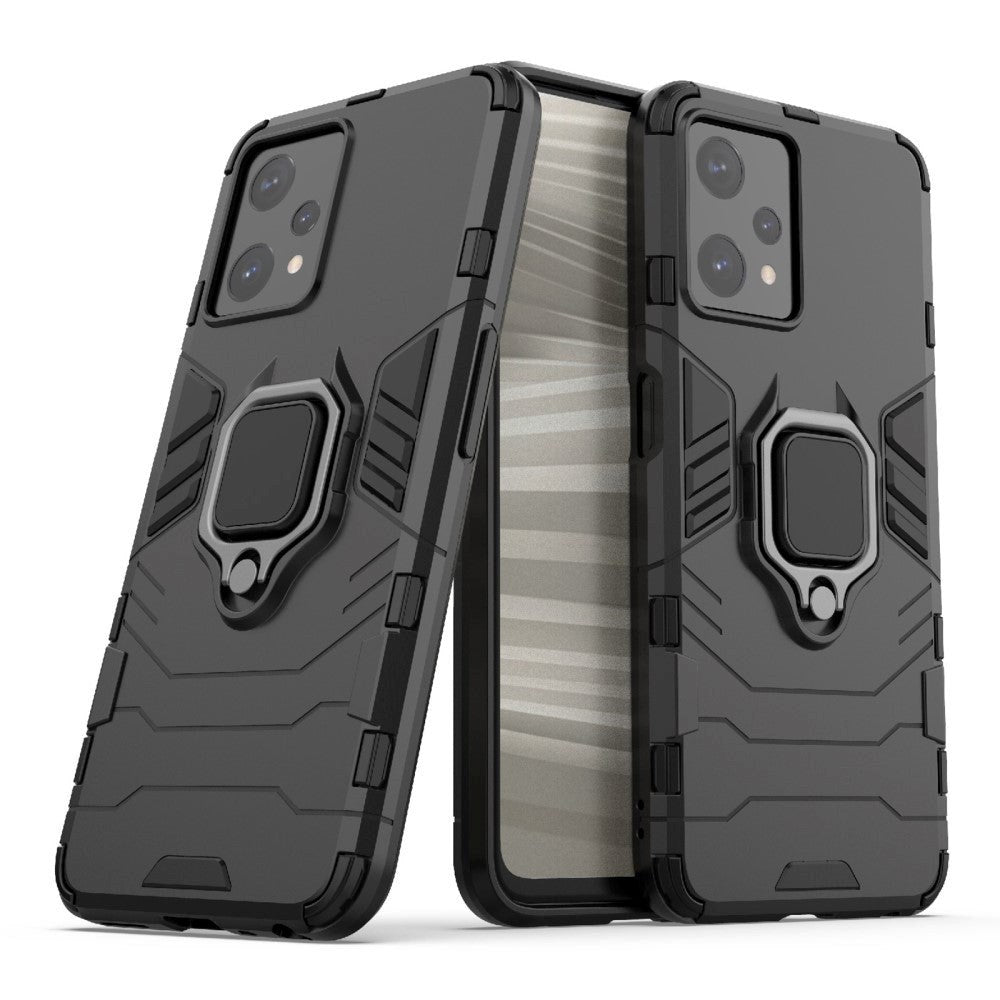 OnePlus Nord CE 2 Lite (5G) Hybrid Håndværker Cover m. Magnetisk Kickstand - Sort
