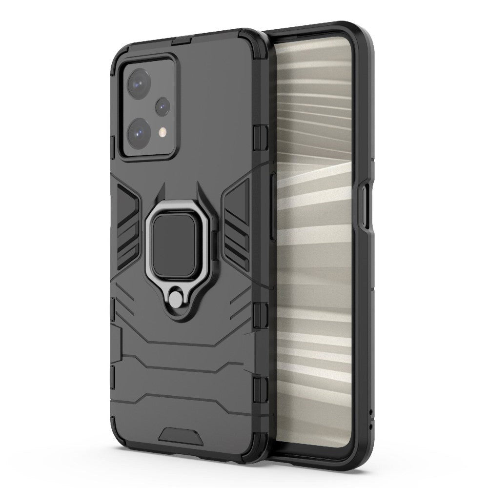 OnePlus Nord CE 2 Lite (5G) Hybrid Håndværker Cover m. Magnetisk Kickstand - Sort