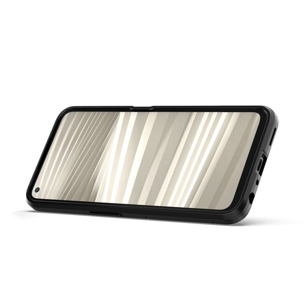 OnePlus Nord CE 2 Lite (5G) Hybrid Håndværker Cover m. Magnetisk Kickstand - Sort