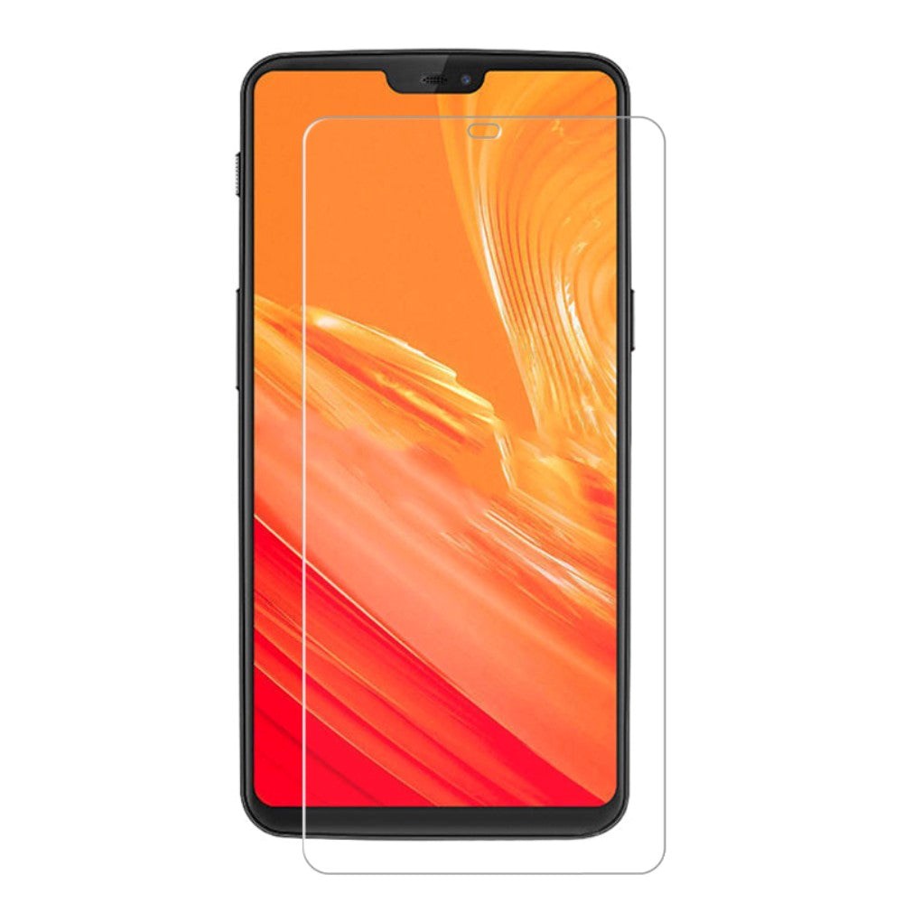 OnePlus 6 Beskyttelsesglas - Case Friendly - Skærmbeskyttelse - Gennemsigtig