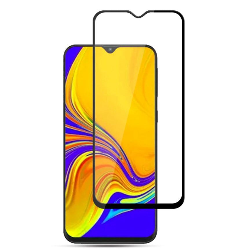 Samsung Galaxy A30 /A30s / A50 MOCOLO Hærdet Glas Skærmbeskyttelse m. Sort Ramme