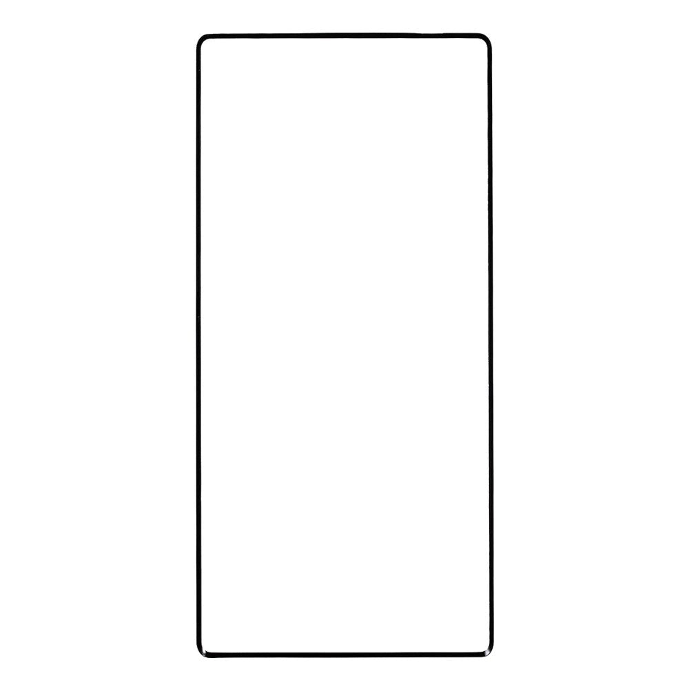 Samsung Galaxy Note 10+ (Plus) Hærdet Glas - Full-fit Skærmbeskyttelse - Sort Kant