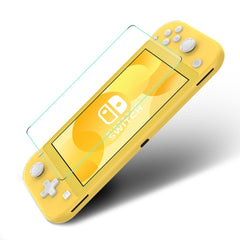 Nintendo Switch Lite Hærdet Glas - Skærmbeskyttelse - Gennemsigtig