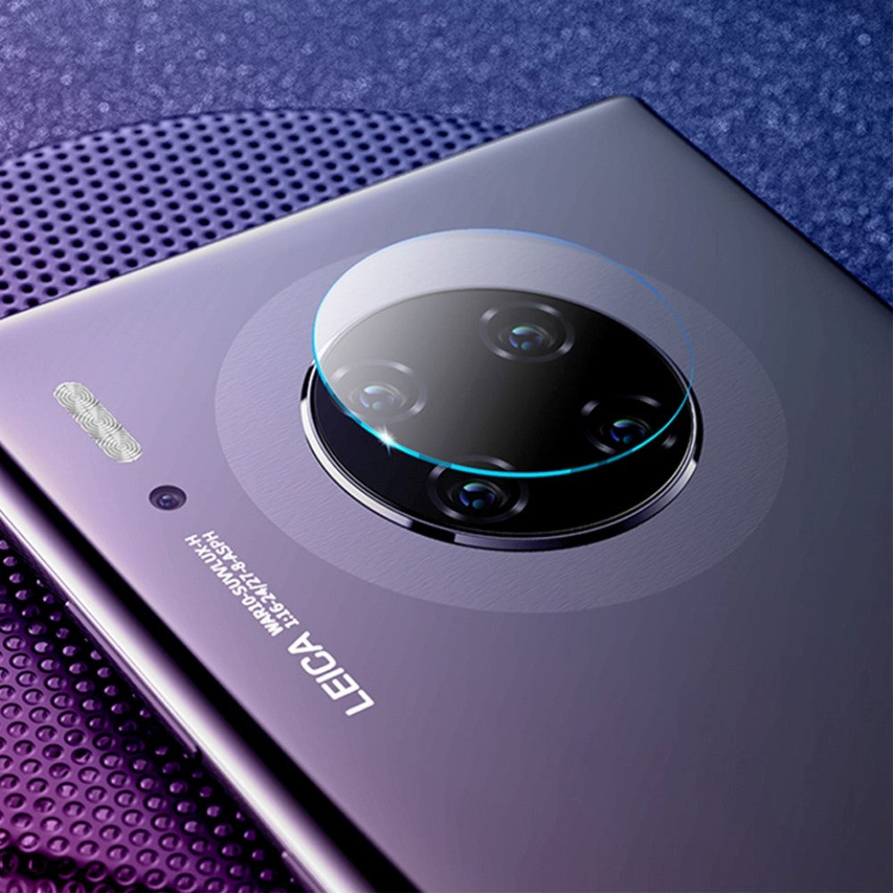 Huawei Mate 30 Pro Beskyttelsesglas til Kameralinse - Gennemsigtig