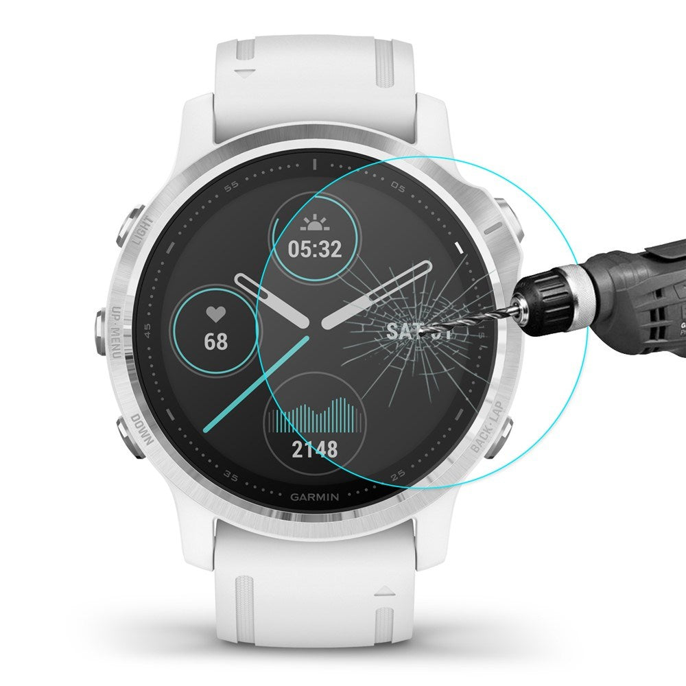 Garmin Fenix 6s / 6s Pro / 6s Sapphire ENKAY Hærdet Beskyttelsesglas - Gennemsigtig