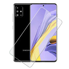 Samsung Galaxy A51 Case Friendly Hærdet Glas Skærmbeskyttelse 0.3mm