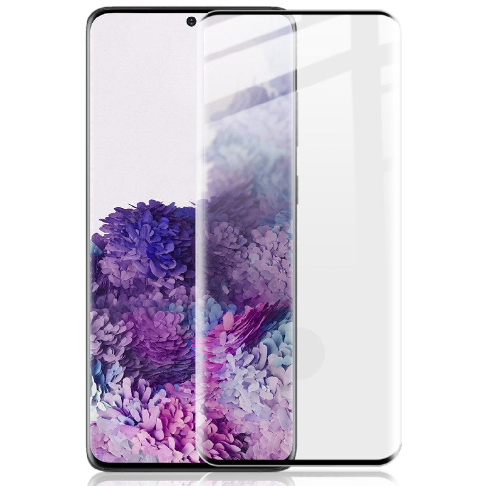 IMAK Samsung Galaxy S20+ (Plus) Full-Fit Hærdet Skærmbeskyttelsesglas - Gennemsigtig