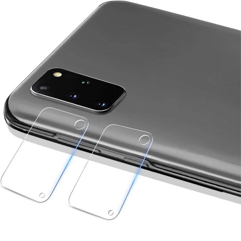 Samsung Galaxy S20+ (Plus) IMAK Hærdet Kameralinsebeskyttelsesglas - 2 stk - Gennemsigtig