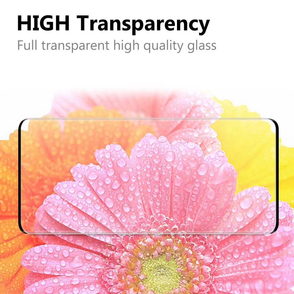 Samsung Galaxy S20 Ultra Hærdet Glas - Full-fit Skærmbeskyttelse - Sort Kant