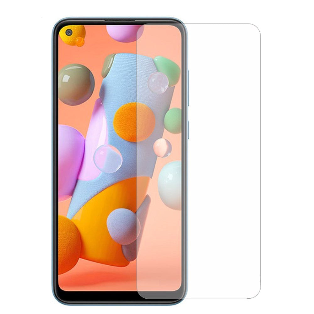 Samsung Galaxy M11 Arc Edge Hærdet Glas Skærmbeskyttelse - Case Friendly - Gennemsigtig