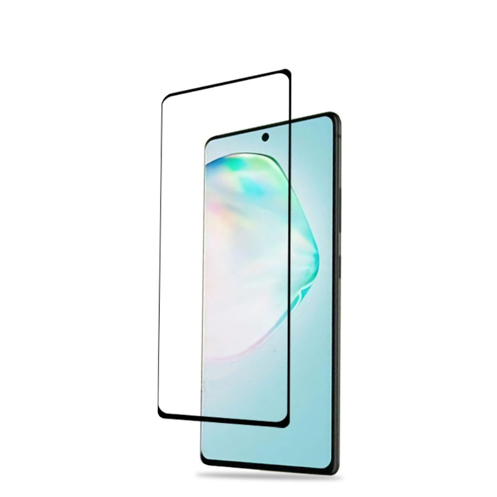 Samsung Galaxy S10 Lite Hærdet Skærmbeskyttelsesglas - Gennemsigtig / Sort
