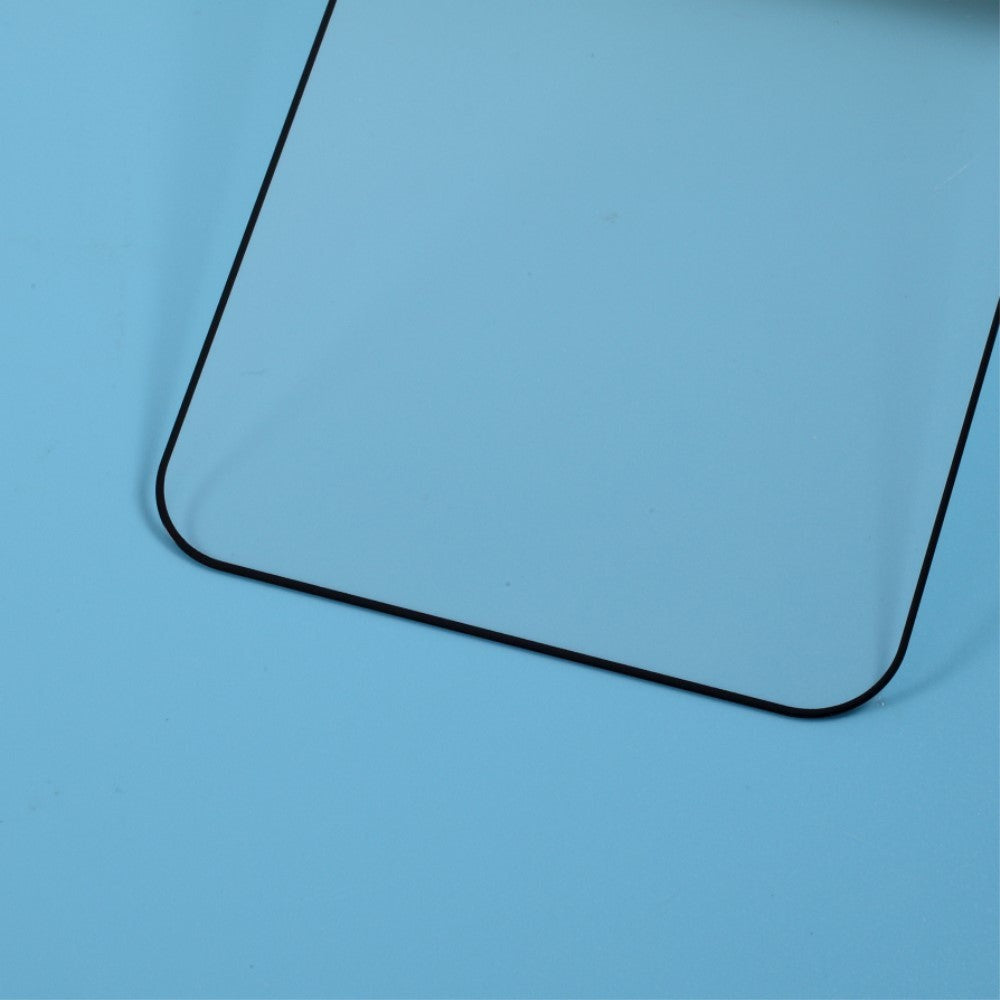 iPhone 12 / 12 Pro Hærdet Glas - Case Friendly - Skærmbeskyttelse - Sort