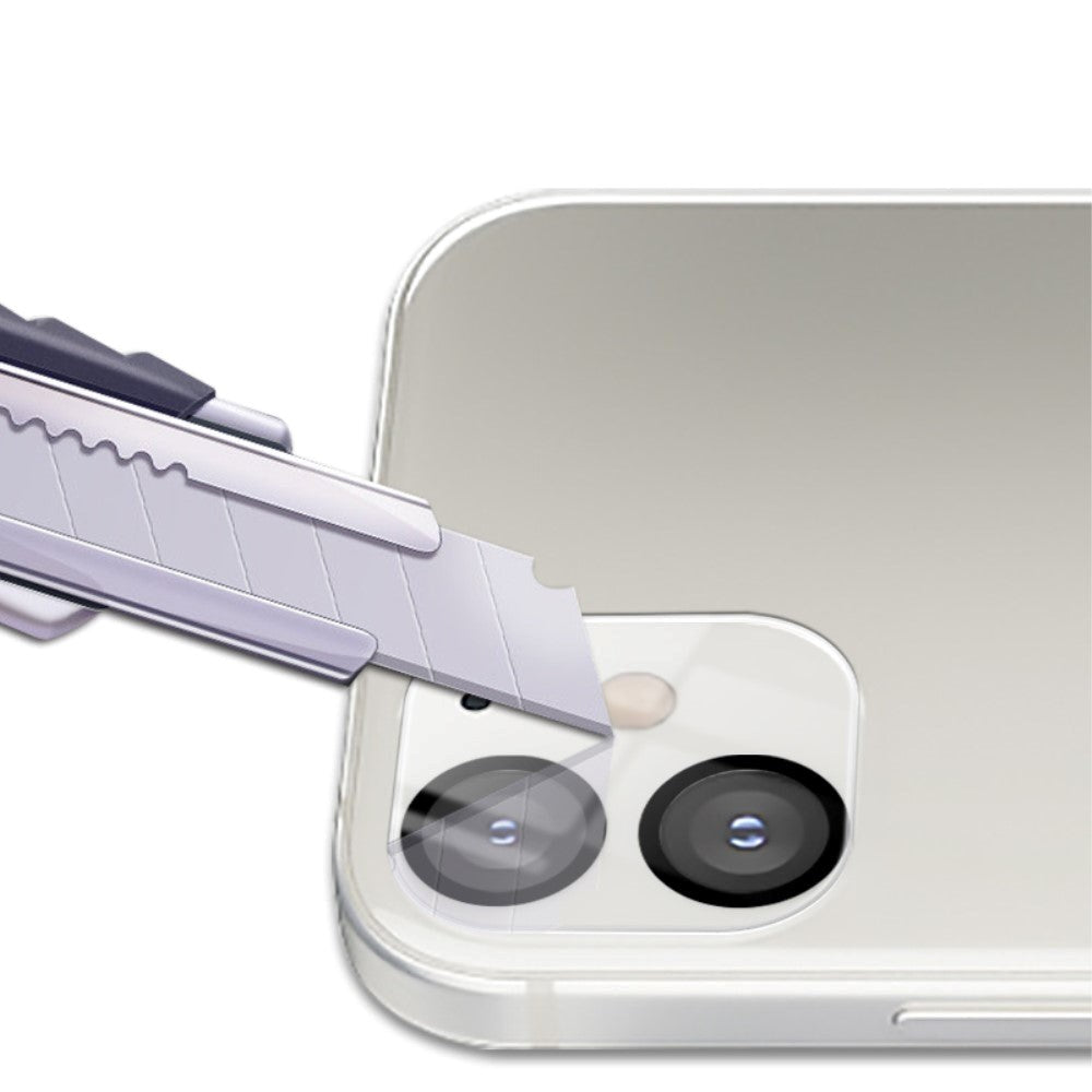 iPhone 12 Mocolo Beskyttelsesglas til Kameralinse - Case Friendly - Gennemsigtig