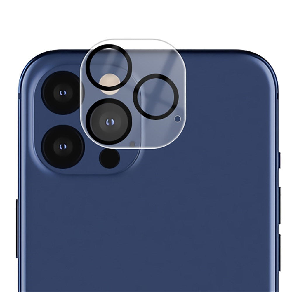 iPhone 12 Pro Max MOCOLO Beskyttelsesglas til Kameralinse - Gennemsigtig / Sort