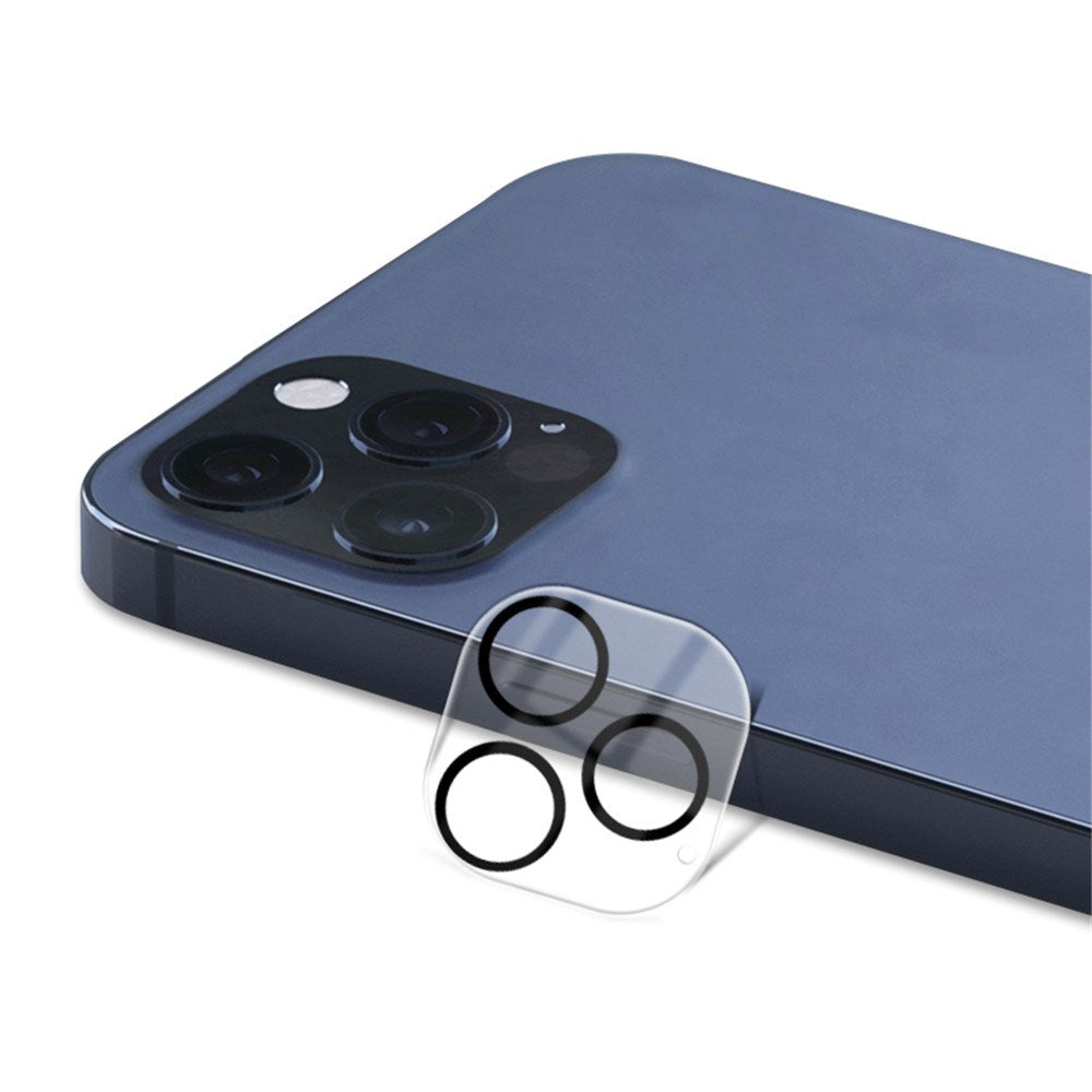 iPhone 12 Pro Max MOCOLO Beskyttelsesglas til Kameralinse - Gennemsigtig / Sort