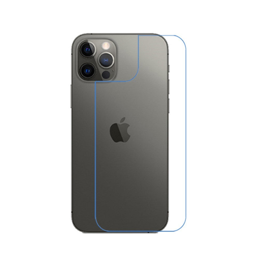 iPhone 12 Pro Max Beskyttelsesfilm til Bagsiden - Gennemsigtig