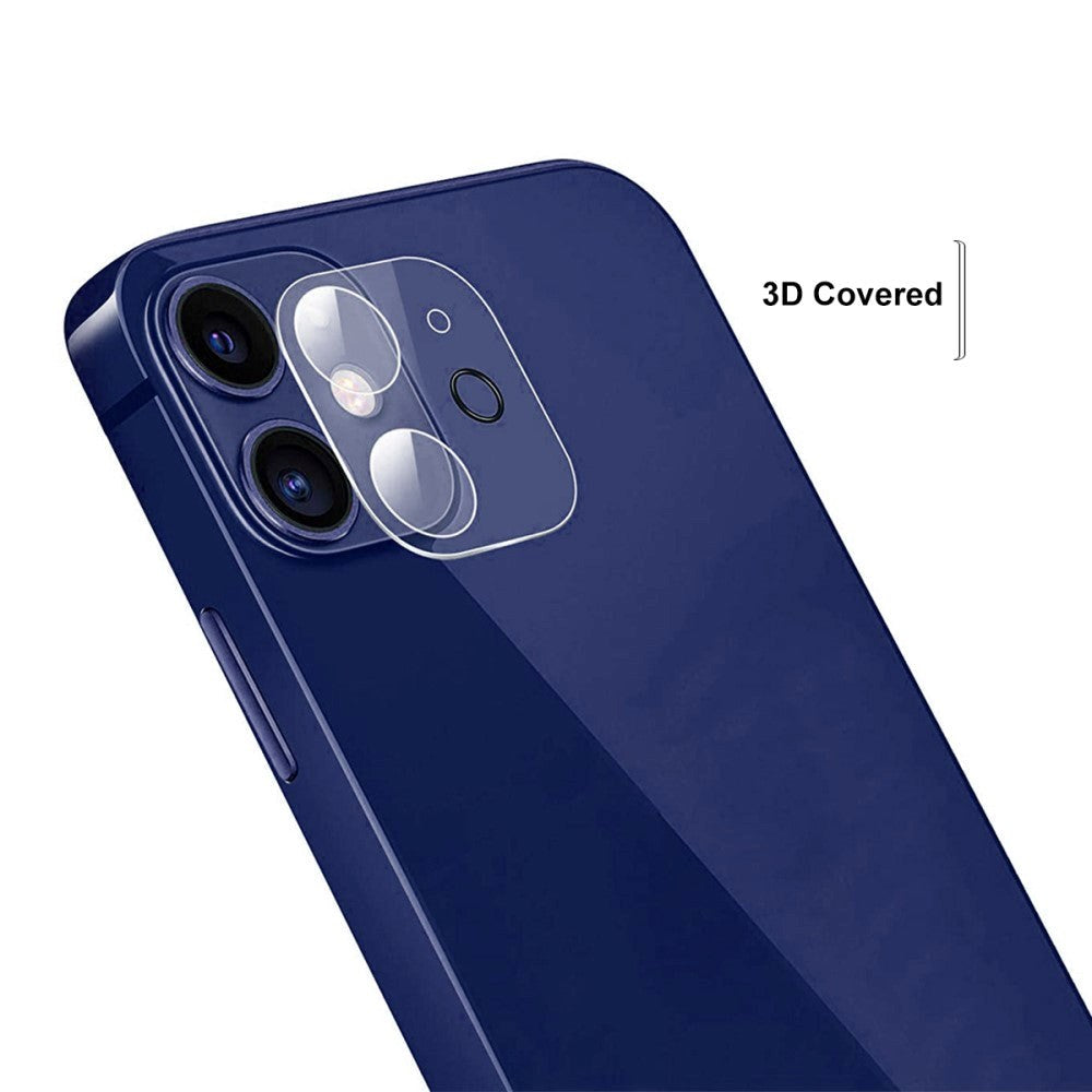 iPhone 12 Mini Enkay Beskyttelsesglas til Kameralinse - Gennemsigtig