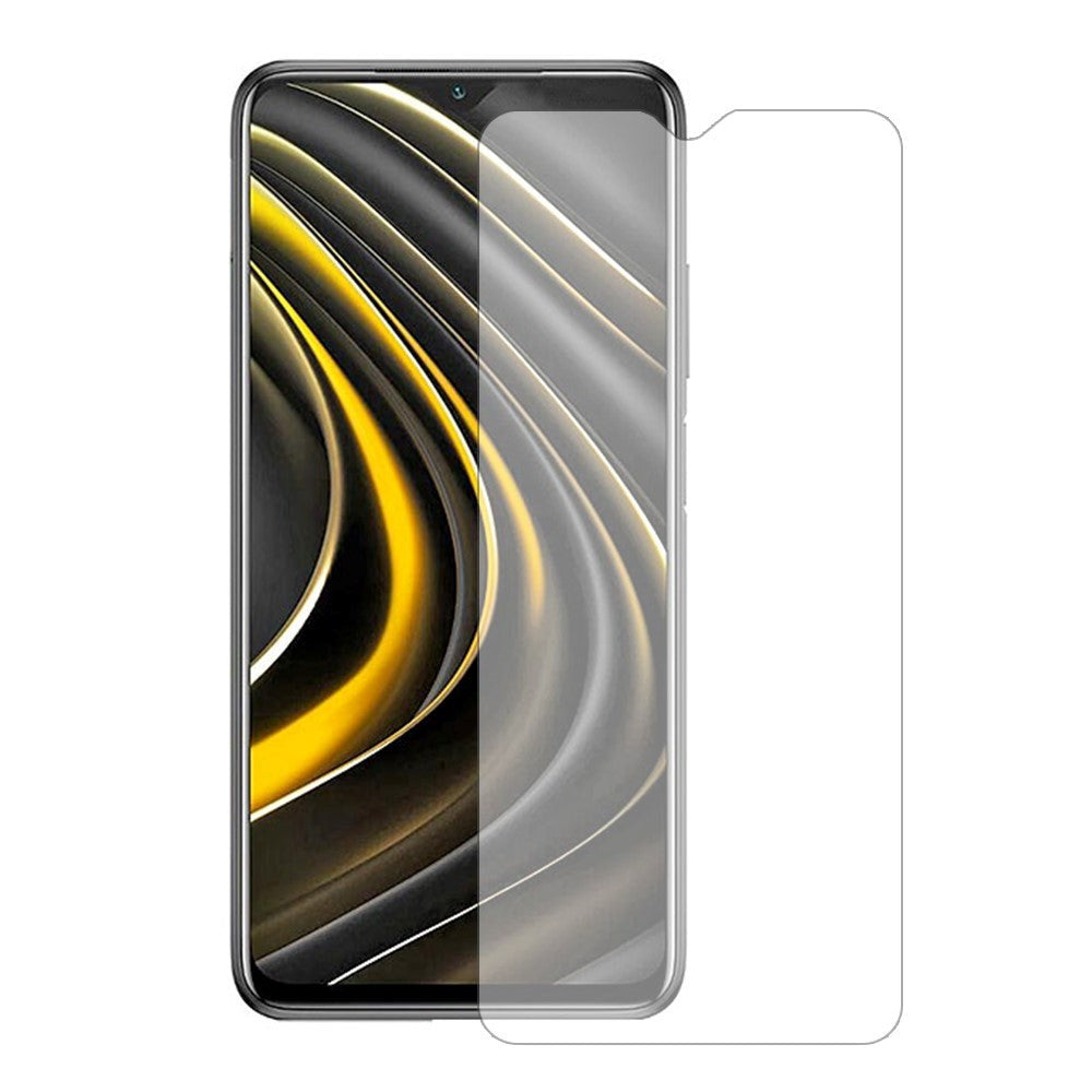 Xiaomi Poco M3 Arc Edge Hærdet Glas Skærmbeskyttelse 0.3mm - Gennemsigtig