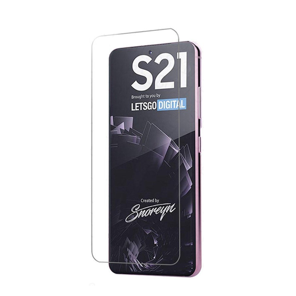 Samsung Galaxy S21 Hærdet Skærmbeskyttelsesglas 0.3mm - Gennemsigtig