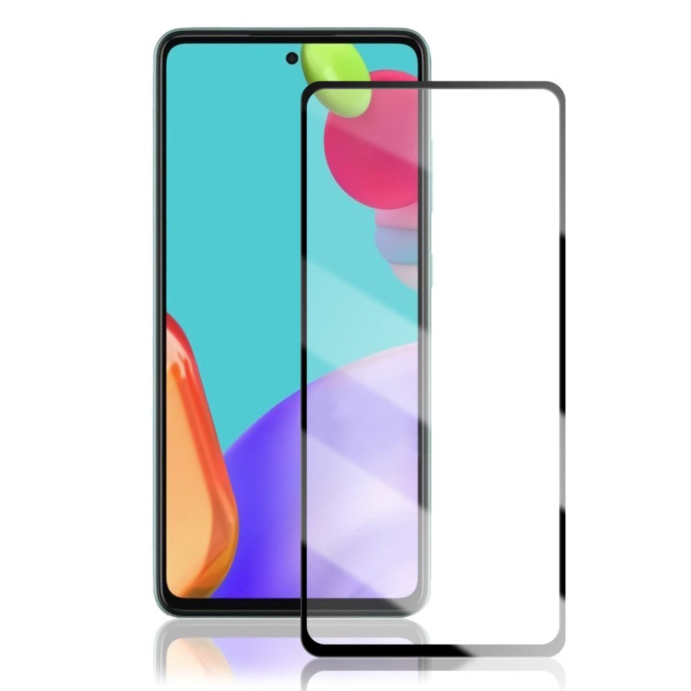 Samsung Galaxy A52 (4G / 5G) MOCOLO Hærdet Glas - Full-fit - Gennemsigtig