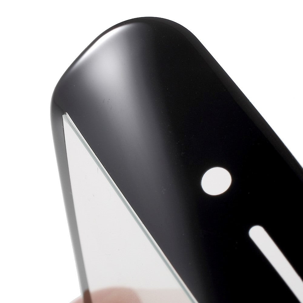 iPhone SE (2022 / 2020) / 8 / 7 Skærmbeskyttelse - Full-Fit - m. Fleksibel Ramme - Sort