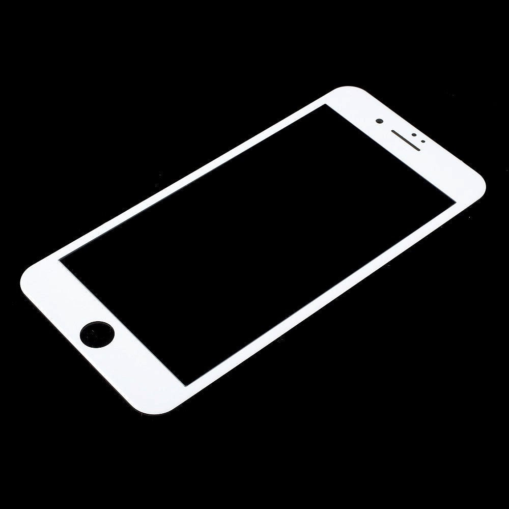 iPhone SE (2022 / 2020) / 8 / 7 Skærmbeskyttelse - Full-Fit - m. Fleksibel Ramme - Hvid