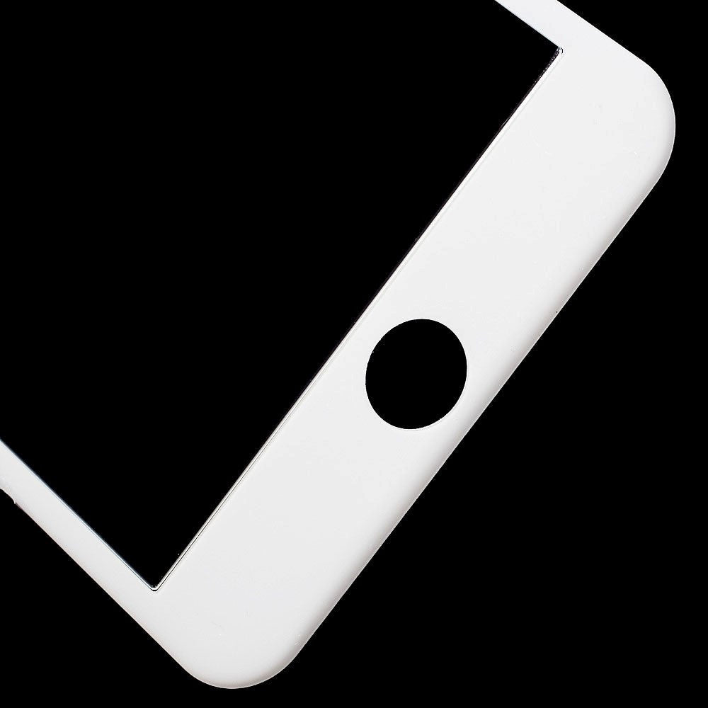 iPhone SE (2022 / 2020) / 8 / 7 Skærmbeskyttelse - Full-Fit - m. Fleksibel Ramme - Hvid