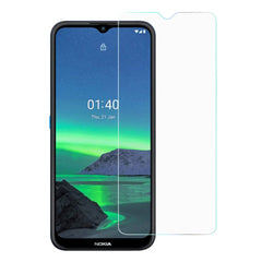 Nokia 1.4 Case Friendly Arc-Edge Skærmbeskyttelse - Hærdet Glas - Gennemsigtig