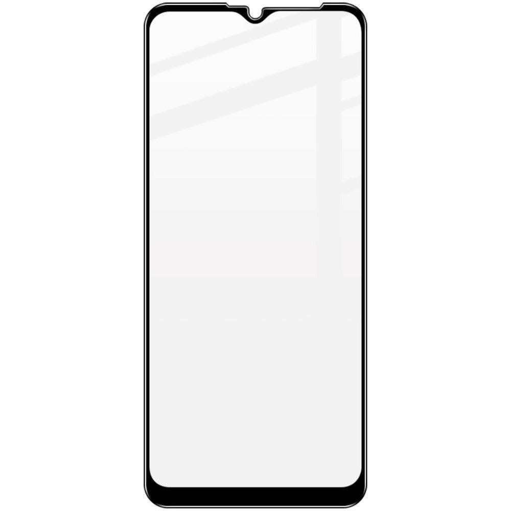 Motorola Moto E7 Power / E7i Power Hærdet Glas - Case Friendly - Skærmbeskyttelse - Sort kant
