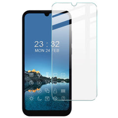Motorola Moto E6i / E6s (2020) Case Friendly Arc-Edge Skærmbeskyttelse - Hærdet Glas - Gennemsigtig